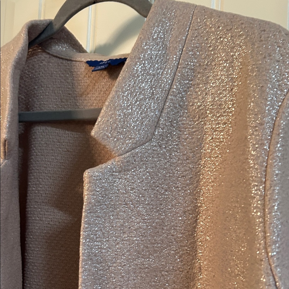 Apt. 9 Shimmering Tan Blazer - Picture 6 of 10